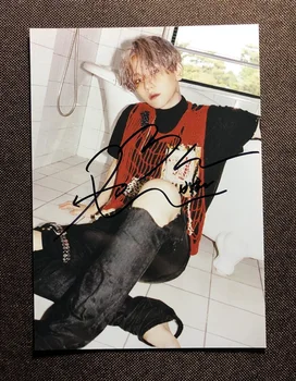 

hand signed SuperM autographed photo BAEKHYUN 5*7 092019N6