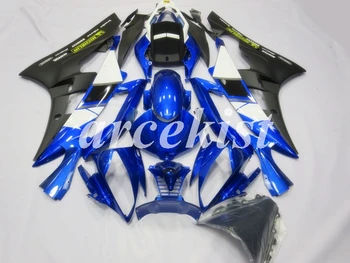 

4 Gifts New ABS Injection Mold Motorcycle Full Fairings Kit Fit For YAMAHA YZF-R6 2006 2007 R6 06 07 bodywork set Blue gray