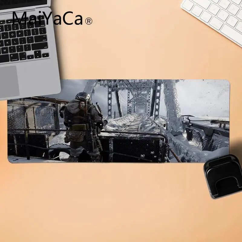LockEdge 30x80cm MaiYaCa Stalker офисные мыши геймер мягкий коврик для мыши Противоскользящий прочный силиконовый компьютерный коврик - Цвет: LockEdge 30x80cm