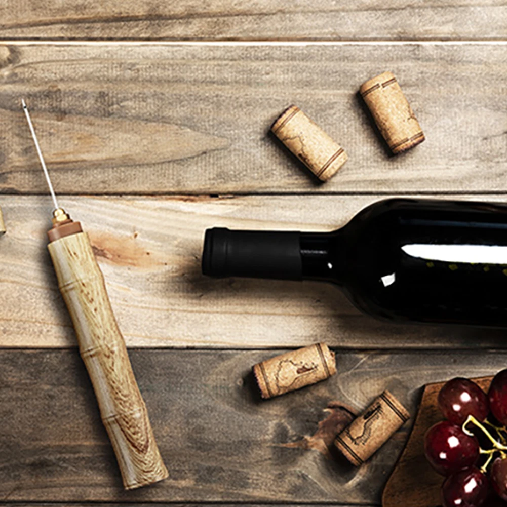 Открывалка для вина с воздушным давлением, подходит для любителей вина, Легко открывающаяся бутылка из нержавеющей стали
