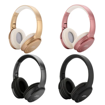 

Wireless Bluetooth Headset Bt 5.0 Active Noise Reduction 15 Hours Playback Time Folding Design Bass Game Headset Plastic