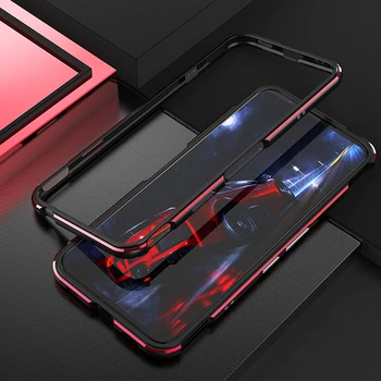 

Luxury Metal Bumper Phone Case For ZTE nubia Red Magic 5G Coque Aluminium Frame 3D Protective Cover RedMagic 5G Cases shockproof