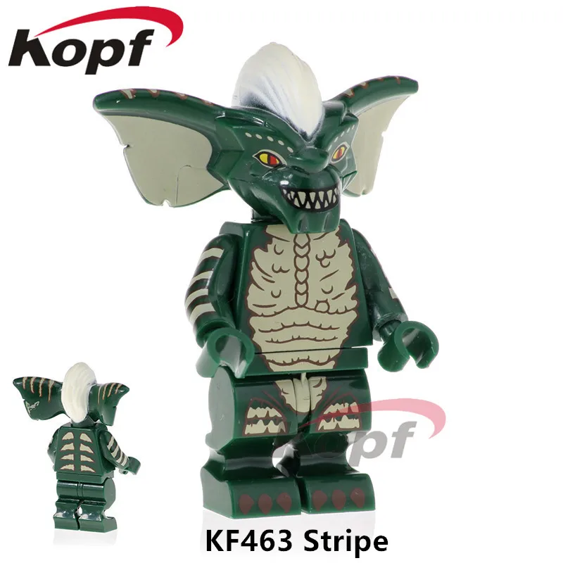 Single Sale Building Blocks Super Heroes Green Gremlins Gizmo Stripe Dimensions 71256 Bricks Figures Children Gift Toys KF464 - Цвет: KF463 Without Box
