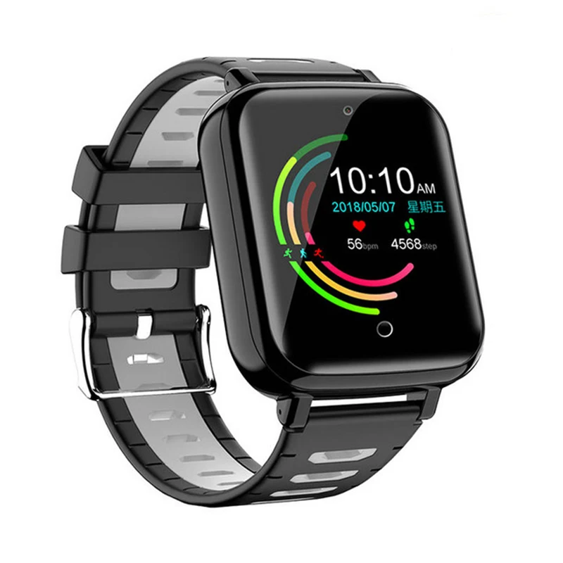 Серый Новинка, Смарт-часы, система Android, Wifi, gps трекер, телефон, часы IP68, водонепроницаемые, детские gps часы, анти-потеря, PK Q528 Q90 q50 a36 - Цвет: Серый