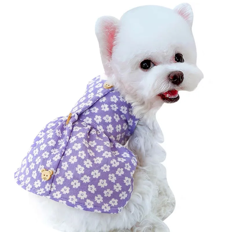 PROD 1005002833434004 Summer Cat Dog Clothes Pet Costume Flowers Dress
for Dog Cute Dog Skirts Yorkshire Bichon Corgi Teddy Poodle Pug
Schnauzer Dress