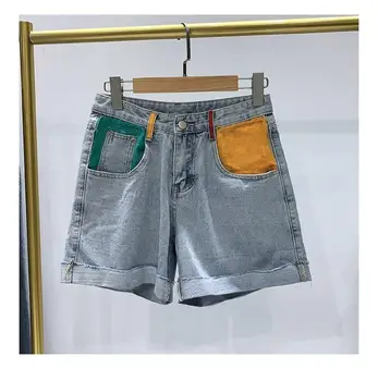 

Casual Denim Women Shorts High Waists Sexy Short Jeans Bottom Cool Streetwear Feminino