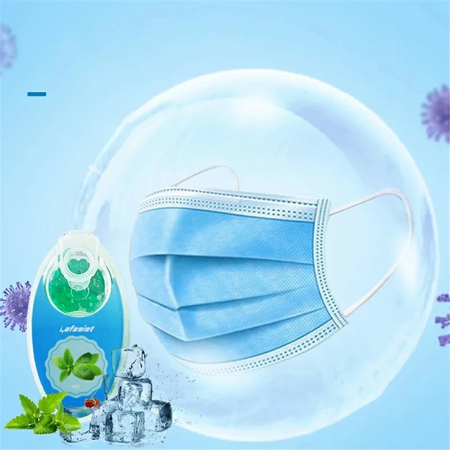 Masque De Protection Anti-odeur, Capsules De Perles, Saveur De Fruit,  Glace, Menthe, Désodorisant, Anti-odeur, Cool, Sans Odeur De Sueur, Adapté  Pour Kn95 Ffp2 - Solide Air Assainisseurs - AliExpress