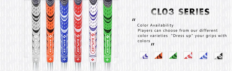 Saplize golf grips среднего размера 60R полный шнур Резиновые Нескользящие ручки для айронов 13 шт./лот