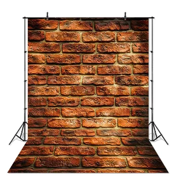 

Photography Backdrop Vintage Red Brick Wall Stone Wall Background Portrait Photographic for Photo Studio Props