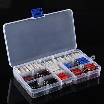 

200pcs Torpedo Fuses 5 Kinds Ceramic Fuse Electrical Continental Fuses Assortment Kit 5A 8A 16A 25A 40AMP for Car Two-wheeler