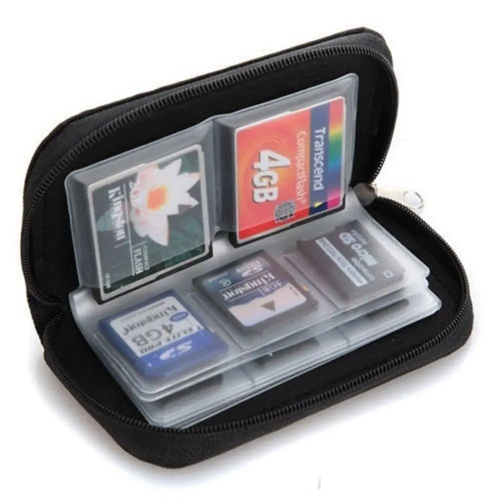Функциональные Чехлы для карт памяти держатель кредитных SDHC MMC CF Micro SD TF ID мужчин