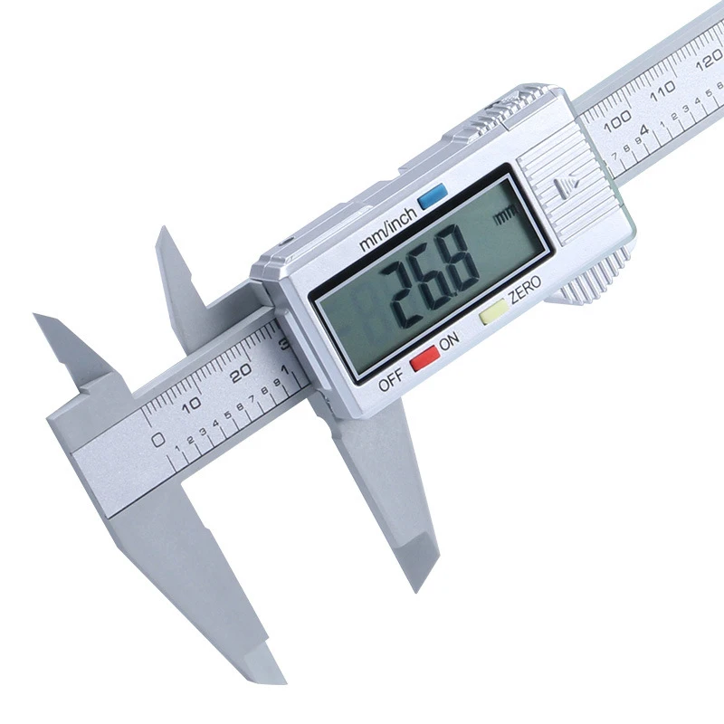 6 дюймов 0-150 мм штангенциркуль измерительный инструмент ЖК-дисплей цифровой штангенциркуль измерительный инструмент Пластиковый штангенциркуль