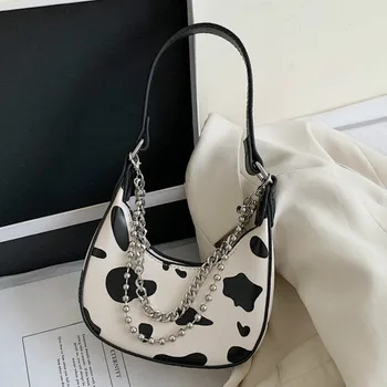 

Vintage Totes Bags Women 2020 New Fashion Handbag Soft Leather Female Small Subaxillary Bag Casual Mini Shoulder Bag D573