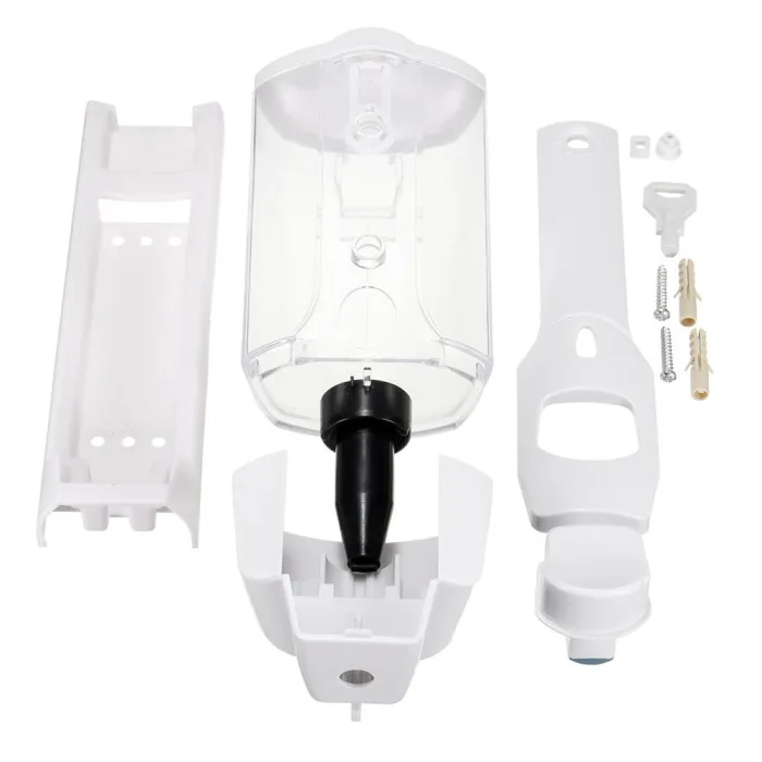 Настенный мыло шампунь диспенсер для мыла; для дезинфицирующих средств Ванная комната жидкость для душа дозатор для лосьонов TN99