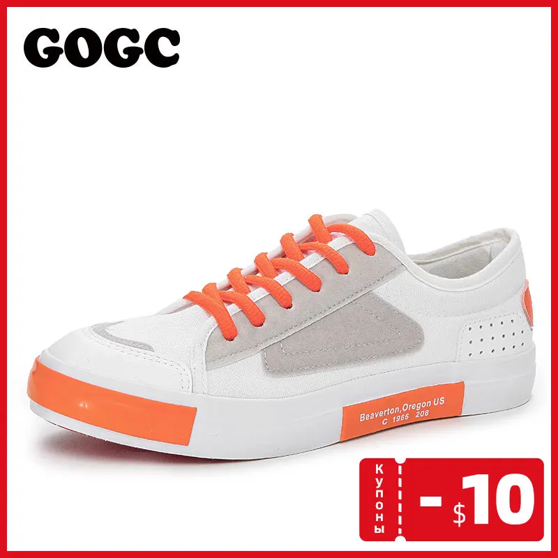 Canvas Shoes White Sneakers Slipony Women GOGC Female Summer G781 New