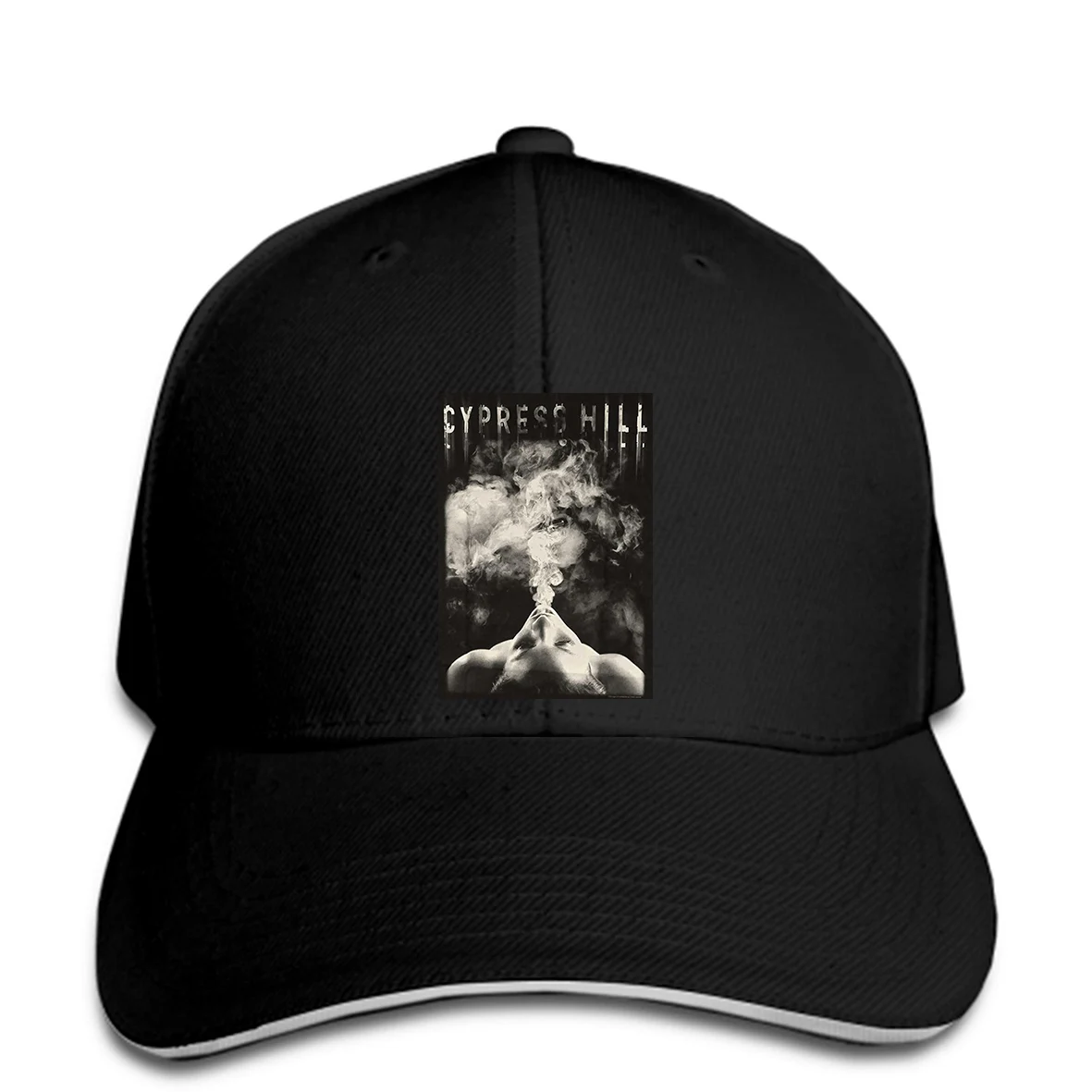 Baseball Cap Cypress Hill Smoke Black New Official Michael Jackson Harajuku snapback hat Peaked | Аксессуары для одежды
