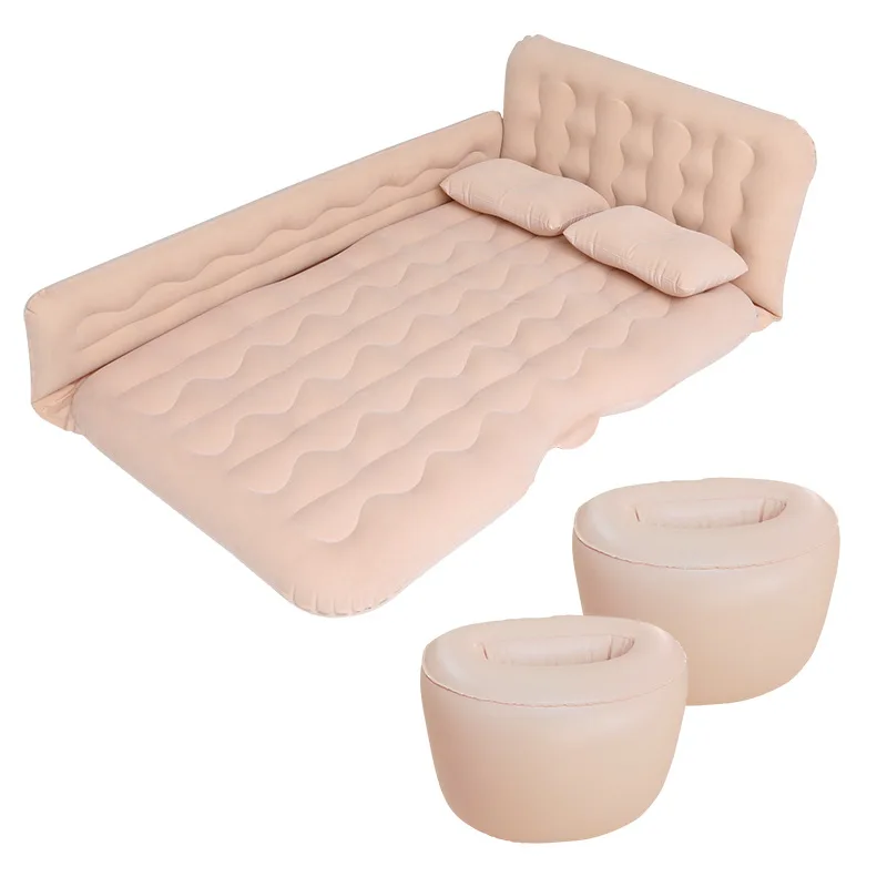 Inflatable Mattress Air Cushion Bed Sleep Rest SUV Travel Bed Universal Car Rear Seat Multi Functional for Outdoor Camping Beach