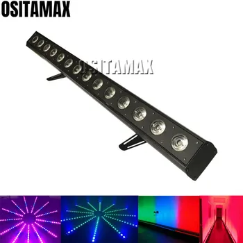 

IP65 LED Wall Washer Light RGBWA UV Outdoor 14x15w Color Linear Floodlight Waterproof Bar Buliding Decor Lighting DJ Party Wash