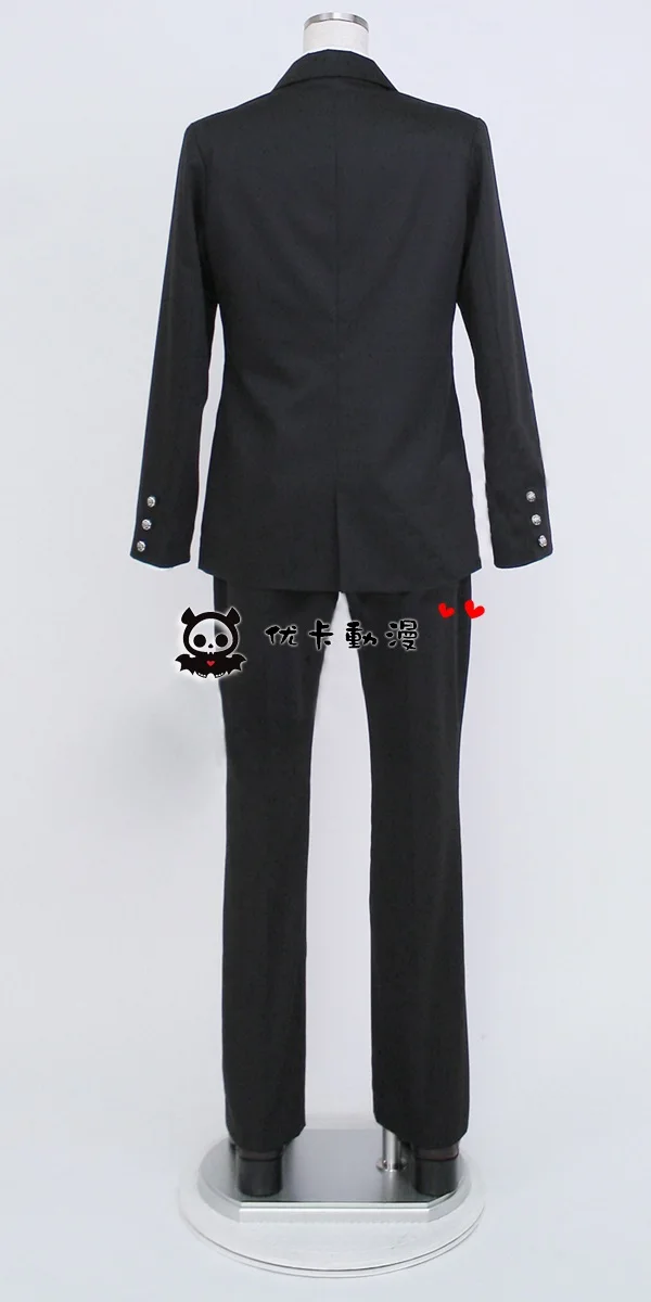 Danganronpa Anime Cosplay Togami Byakuya Costume Cos Man Uniform Cosplay Costume Coat+Shirt+Pants