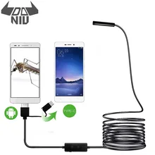 DANIU F160 HD 720P wifi бороскоп жесткий провод Поддержка IOS Android 1280*720 датчик весы инструмент