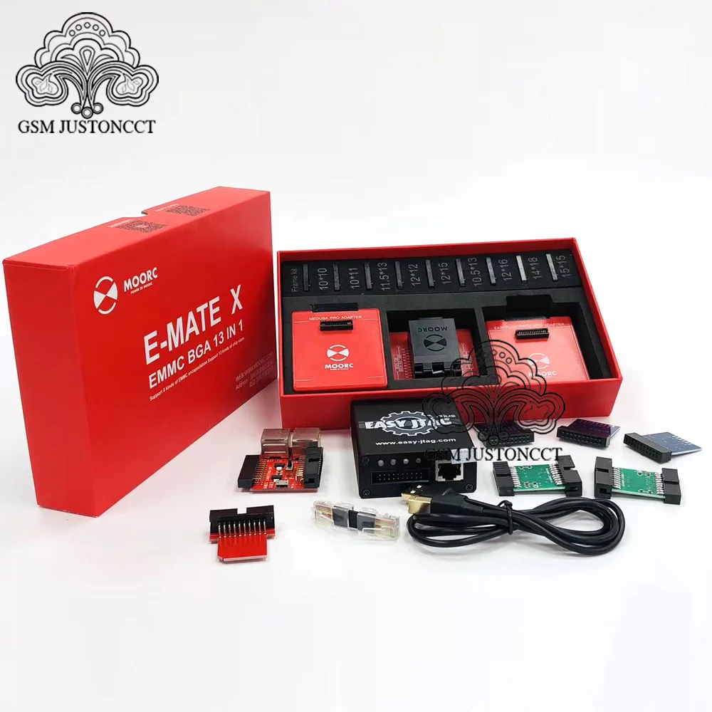 2020 Оригинальный Новый Z3x легкий jtag plus box set и ICFRIEND EMMC moorc e mate emmc socket bga x 13 в