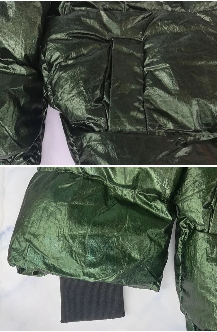 Ленточные женские зимние парки хлопковые куртки со стоячим воротником с длинным рукавом ассиметричная куртка женская модная одежда