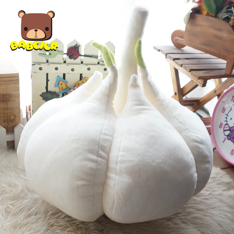 

You Are Malicious & Vegetable Cartoon Pillow Garlic Doll Plush Toys Cute Doll Section