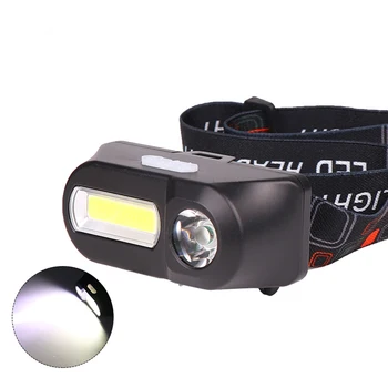 

60000lm COB LED Headlamp Super Bright Headlight Rechargeable 18650 Lighting
