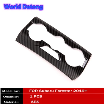 

Car Interor Air Conditioning Control Panel ABS Trim Carbon Fiber\Matte Silver for Subaru Forester Accessories 2019+