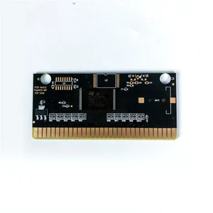 Image 4 - Gaiares   USA تسمية Flashkit MD للكهرباء الذهب PCB بطاقة ل سيجا جينيسيس Megadrive من فيديو لعبة وحدة