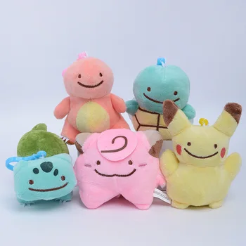 

Takara Tomy pikachu Bulbasaur Squirtle Charmander stuffed toy hobby doll Anime peripheral plush doll children's day Event gift