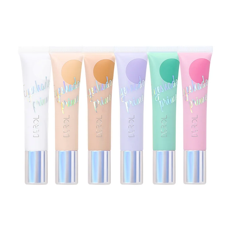 6 Colors Eyeshadow Primer Cream Waterproof Brighten Eyes Concealer Long