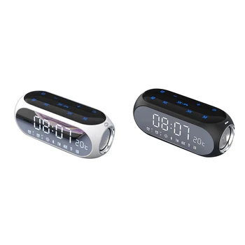 

Portable Home Desktop Clocks Wireless Bluetooth Speaker Mobile Computer Digital Radio Mini Alarm Clock Speaker