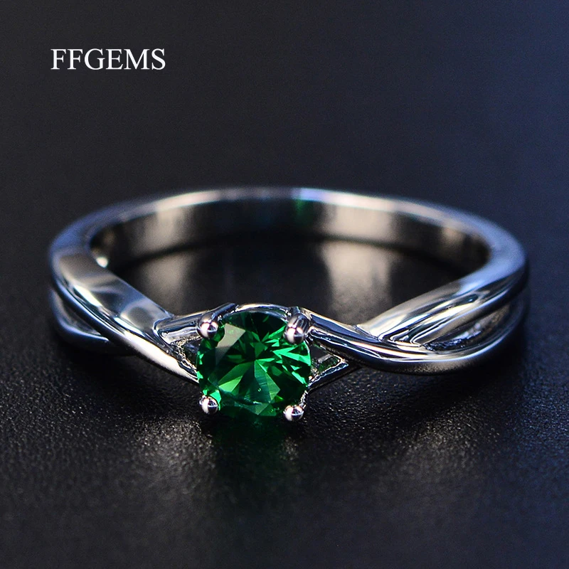 Gemstone Ring FFGems Gemstone zultanite Amethyst Silver Ring Blue Sapphire Ring Silver 925 Jewelry Aquamarine Rings For Women Engagement Rings