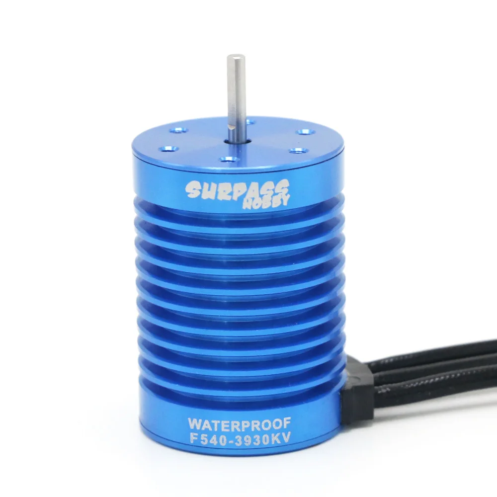 Surpass Hobby F540 3930KV 3300KV 4370KV 4 полюса Бесконтактный бесщеточный мотор для 1/10 модели