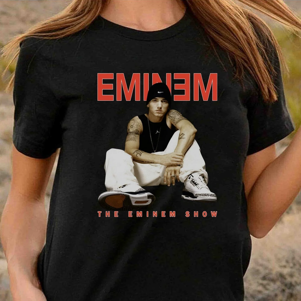 Styl Vintage Eminem prawdziwy Slim Shady Rap koszulka Eminem Slim Shady  kryminalny T shirt prezent Vintage dla mężczyzn kobiety zabawna koszulka  (1)|Koszulki| - AliExpress