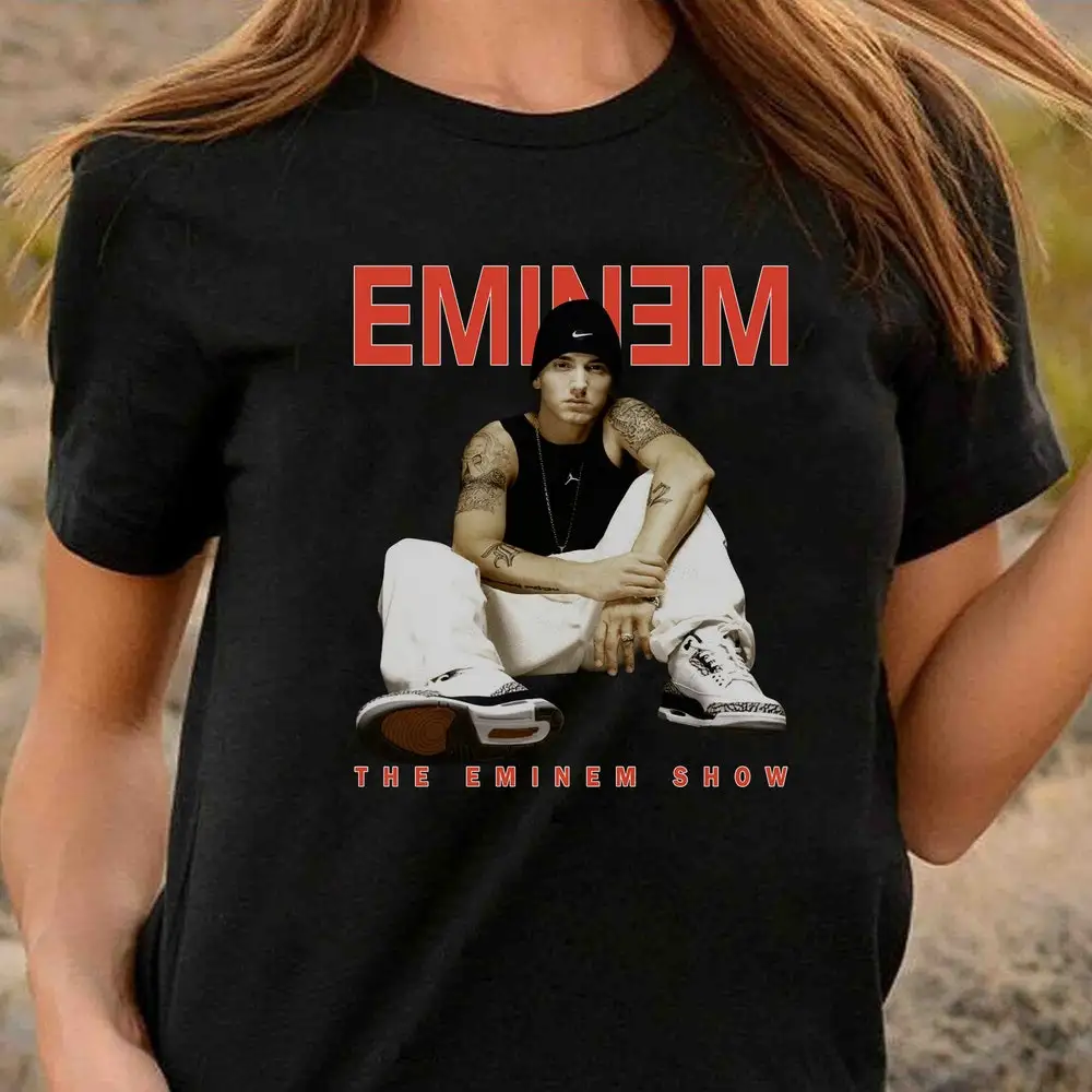 Vintage Style Eminem The Real Slim Shady Rap T-shirt Eminem Slim