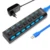 USB Hub 3.0 Hub USB 3 0 Multi USB Splitter USB 3 Hab Use Power Adapter USB 2.0 Hub 4/7 Port With Switch Компьютерные Аксессуары