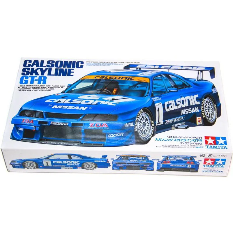 Гоночная модель 24184 Nissan Calsonic Skyline GT-R R33