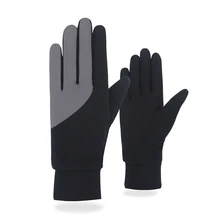 Для мужчин зимние кожаные перчатки с бархатной подкладкой детская одежда Сенсорный экран митенки, перчатки мужской утолщение Non-slip Пеший Туризм дидинг Лыжный Спорт на открытом воздухе перчатки