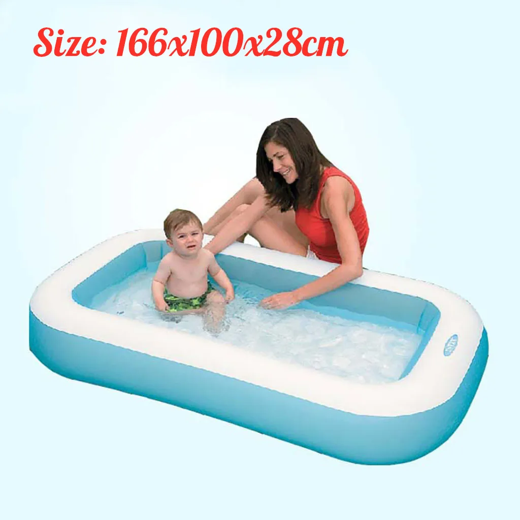 Надувной детский бассейн безопасный портативный пластиковый открытый Детская