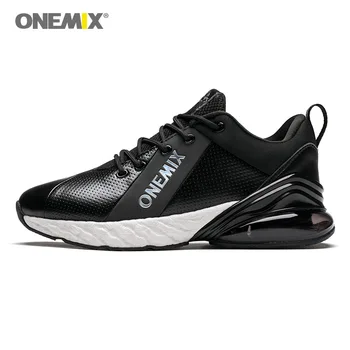 

ONEMIX Black Athletic Shoes Winter Man Running Shoes Boy Sneaker Zapatillas Hombre Deportiva Sport Shoes City Run Training Shoe