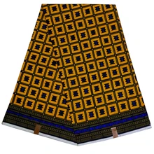 Высокое качество Африканский Модный узор принт гарантированный настоящий голландский воск ткань Анкара Pagne африканская голландская восковая ткань