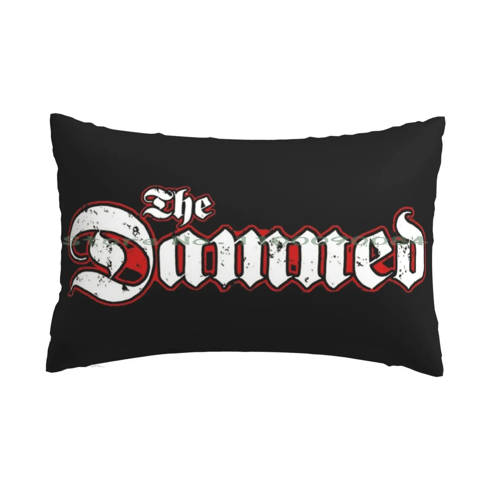 The Damy Pillow Case 20X30 50*75 Sofa Camera Da Letto The Damoted English Punk Dave Vanian Captain Sensillenew Rose Smash It Up London