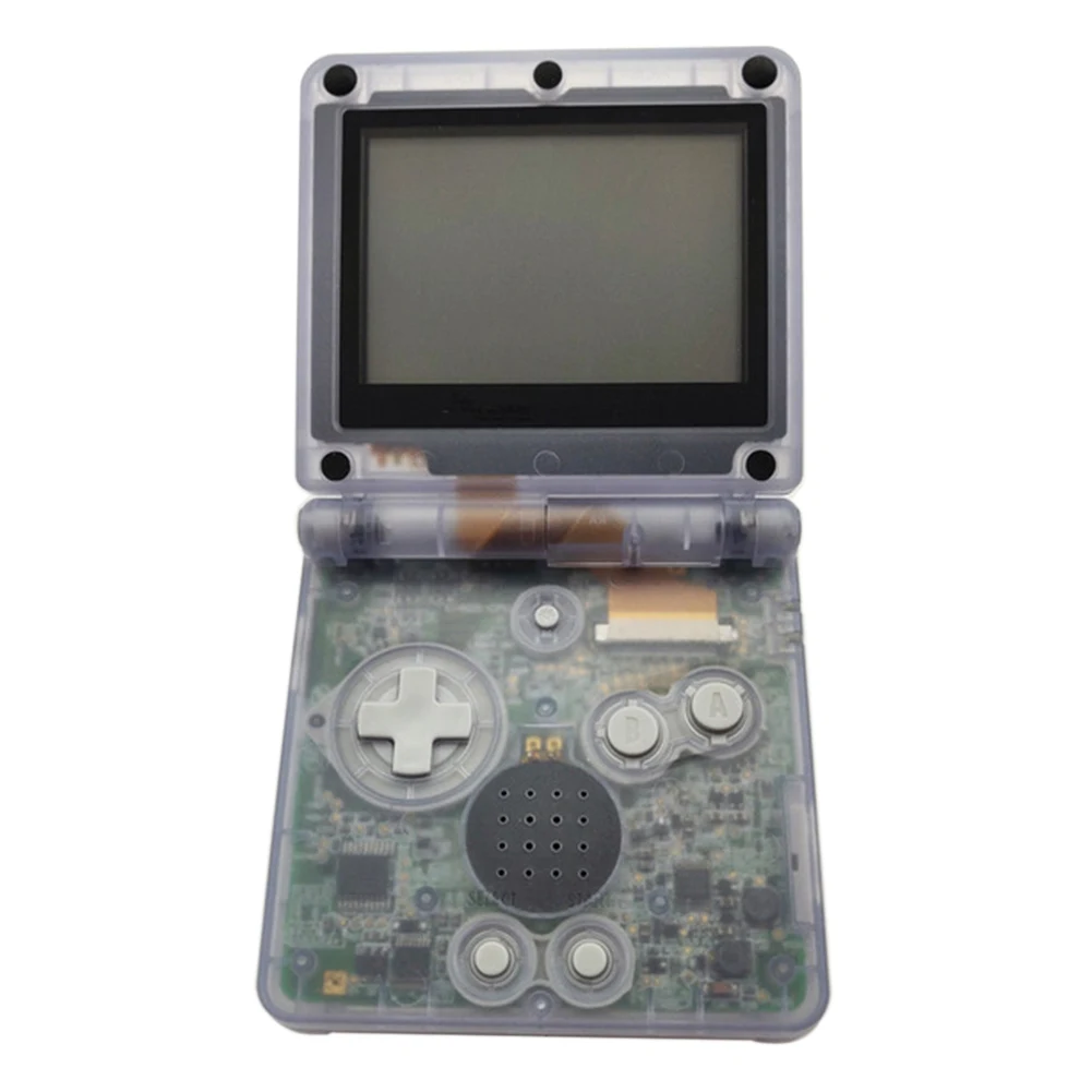 Сменный прозрачный чехол с полным корпусом+ объектив для экрана+ отвертка для консоли nintendo Gameboy Advance SP GBA SP