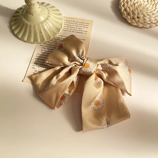 2021 Fashion Girls Retro Black Velvet Bow Hairpin Ladies Wedding Long Satin Ribbon Korean Hairpin Hair Accessories Headdress 17