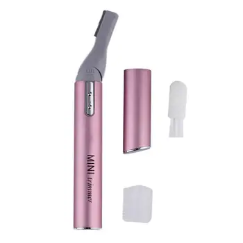 

New Design Mini Lady Portable Pink Electric Shaver Legs Eyebrow Shaper Trimmer Painless Whole Body Hair Remover