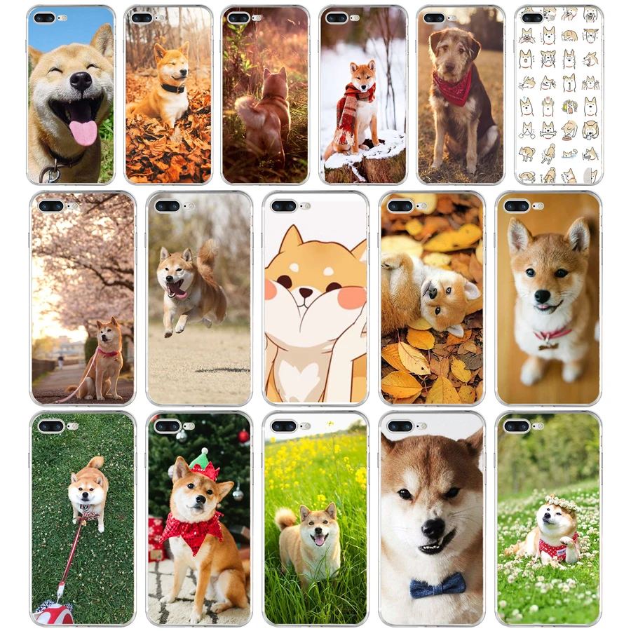 049Fg Brushwood Doge Shiba Inu Funny Dog Custodia Morbida In Silicone Tpu Per Apple Iphone5 5S Se 6 6S 7 8 Plus X Xr Xs Max