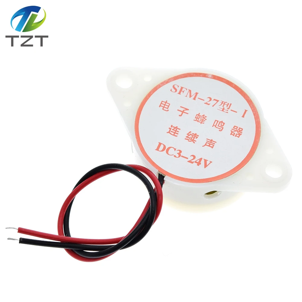 Завеса 95DB сигнал тревоги высокой частоты 3 24V 12V Электронный звуковой прерывистый