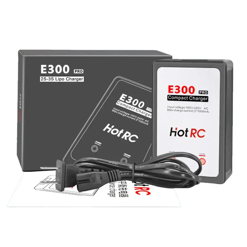 E300 2S 3S 1000mah RC Lipo зарядное устройство 7,4 V 11,1 V зарядное устройство для Радиоуправляемый Дрон, автомобиль